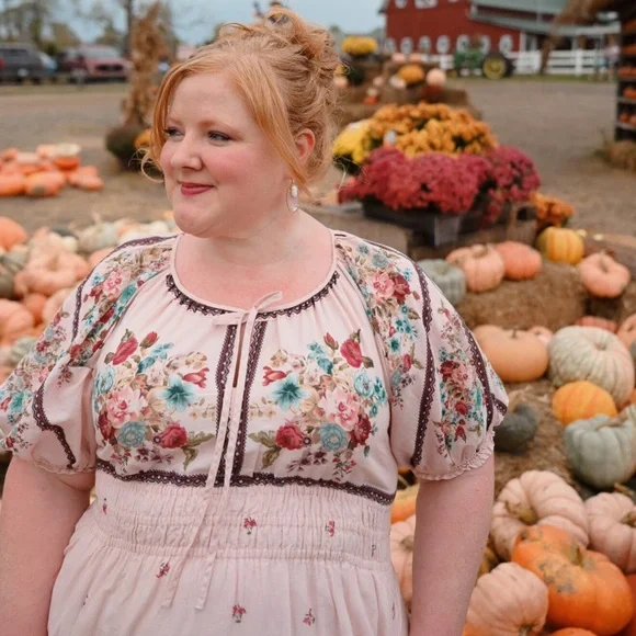 Anthropologie Somerset Maxi Dress with Puff Sleeves - Picture 5 of 6